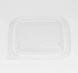 Крышка СП квадрат 160*160*14мм прозрачная ПП 75шт/упак/6