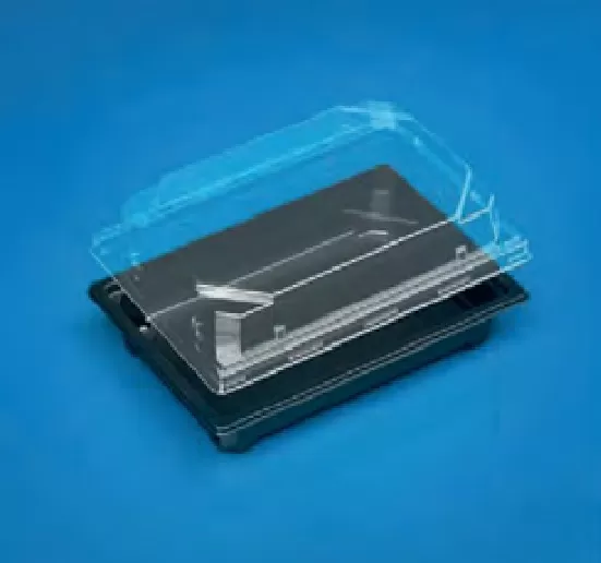 Упаковка ПР-С-19 К д/суши  КРЫШКА прозрачная/400