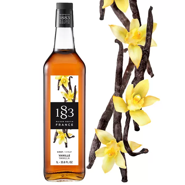 Сироп «Ваниль» «Рутин 1883» стекло 1л