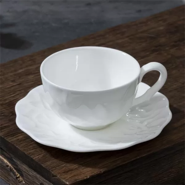 Чашка 100 мл, 9,5×7 см h 4,5 см, костяной фарфор, Origami