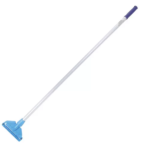 Швабра с держателем для насадок МОП «Кентукки», алюминиевый черенок 118 см, ЛАЙМА PROFESSIONAL.