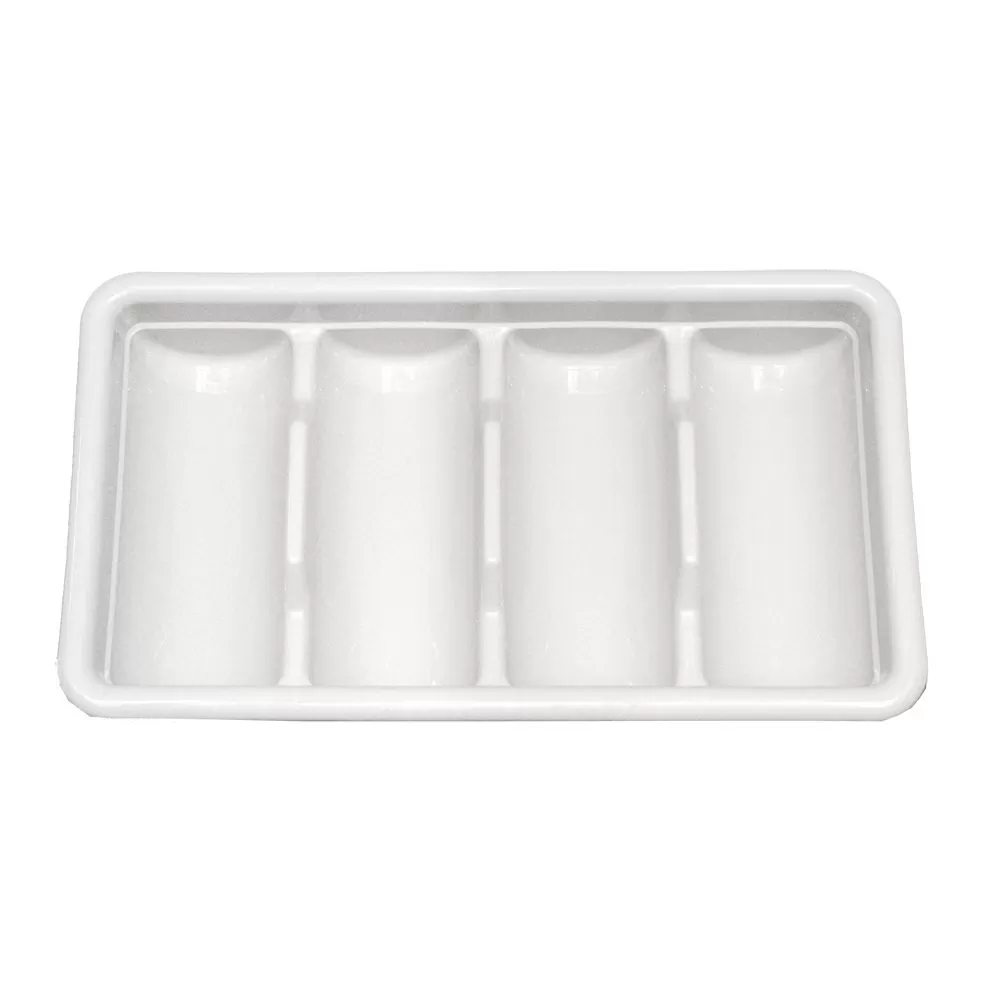 Подставка для столовых приборов 4 отделения,  пластик, P.L. Proff Cuisine