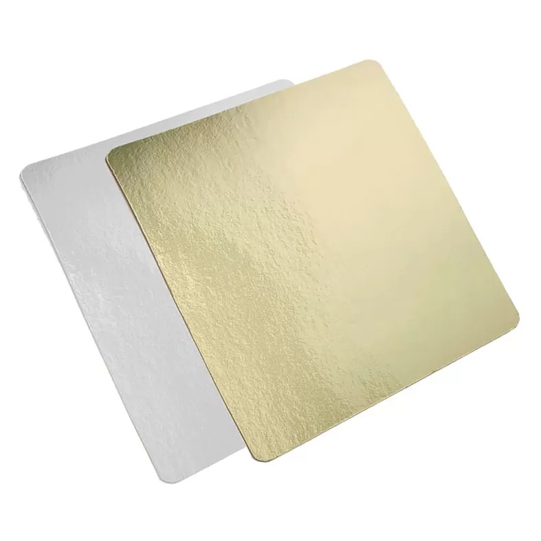 Подложка золото/жемчуг квадрат 26*26см 1,5мм 50шт/уп