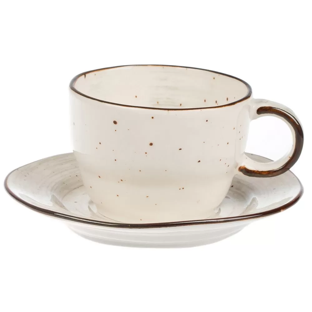 Чайная пара White Fusion 200 мл, P.L. Proff Cuisine (73024287/73024297)