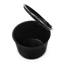 Контейнер д/соуса 50мл 80шт  черный /15