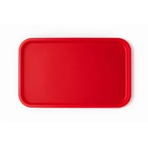 Поднос 52,5*32,5см красный (163) MG/1/10